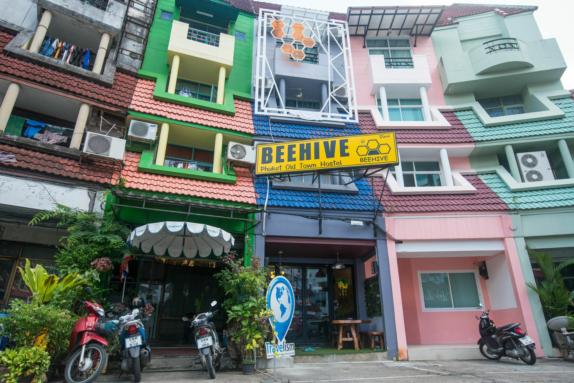 Beehive Phuket Old Town Hostel Exterior foto